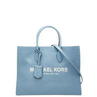 Michael Kors Borsa Tote Pre-owned - - Pre-owned - Donna - Blu - ONE SIZE