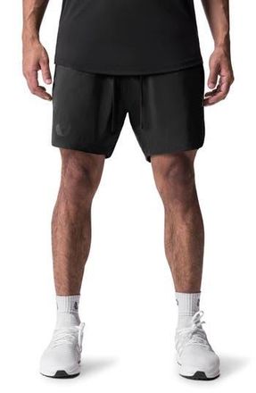 ASRV Tetra-Lite 7-Inch Water Resistant Linerless Shorts in Black Wings at Nordstrom Rack, Size X-Large
