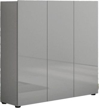 Dmora Scarpiera Alcazar, Mobile Portascarpe 10 Ripiani, 24 Paia Made in Italy, 34x120x115h cm Grigio