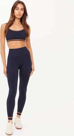 The Upside Form Seamless Midi Pants In Navy