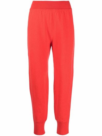Alberta Ferretti Joggers con dettaglio a coste - Rosa
