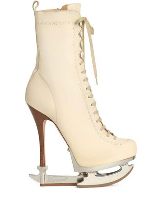 Dsquared2 Stivali Iconic Skate - Toni neutri