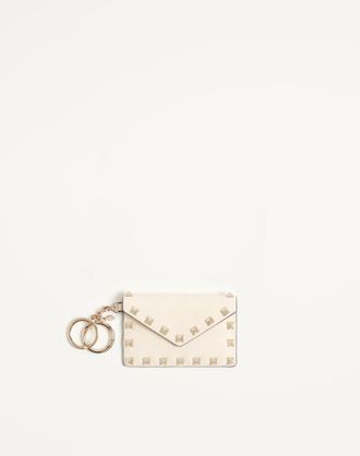 Valentino Garavani Valentino Garavani Rockstud charm in grainy calfskin Wo