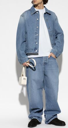 Jacquemus Denim Jacket, Mens, Blue