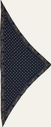 Guest In Residence The Wild Rag Silk-Blend Scarf