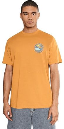 Hurley Lefts Short Sleeve Mens T Shirt Citrus Blaze : 2XL, Cotton