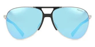 Prada PS 53ZS 1BC08R Mens Sunglasses Silver Size 59
