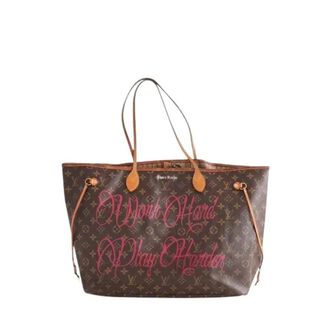 Louis Vuitton Pre-owned The Graphic Neverfull GM - Pre-owned - Mujer - Marr&oacute;n - ONE SIZE