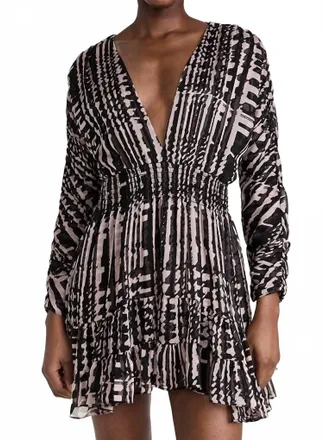 Misa Chiara Dress In Holiday Abstraction