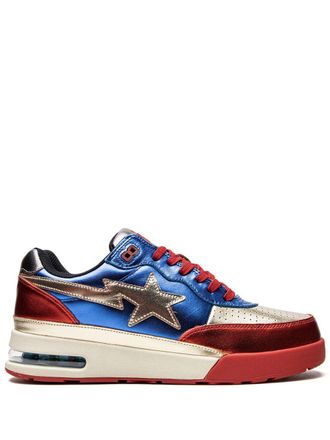 A Bathing Ape Road Sta M1 Navy sneakers - unisex - Rubber/Fabric/Leather - 8 - Blue