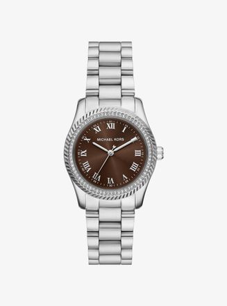Michael Kors Mini Lexington Silver-Tone Watch