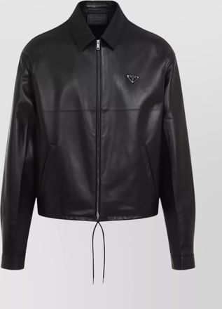 PRADA レザージャケット Black size 42 ブラック レザー ジャケット | PRADA