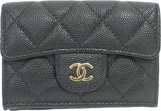 Chanel Black Card Wallet (Pre-Owned)
