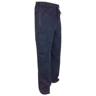 Carabou Mens Thermal Lined Multi Pocket Action Cargo Trousers - Navy- 34 Regular