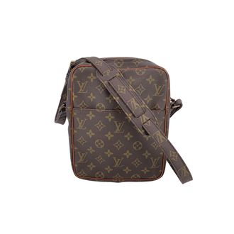 Louis Vuitton Pre-owned Womens Vintage Cloth Crossbody Bag Marceau Messenger - Brown Cotton - One Size