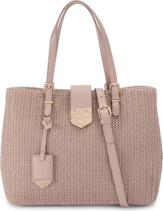 Carvela Womens Maria Midi Weave Bag - Taupe - One Size