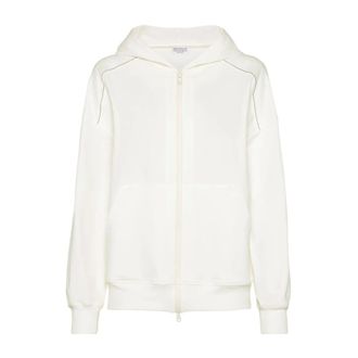 Brunello Cucinelli Mujer, Sudaderas, Beige, Talla: M