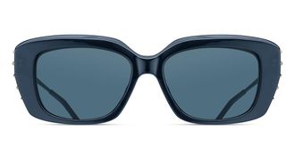 Matsuda M2070 DNC Mens Sunglasses Blue Size 53