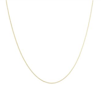 Pompeii3 14k Yellow Gold 0.7 millimeters Cable Necklace (18 inches)