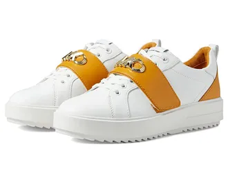 Michael Kors Emmett Strap Lace-Up Womens Shoes Marigold : 7 M, Synthetic/Leather