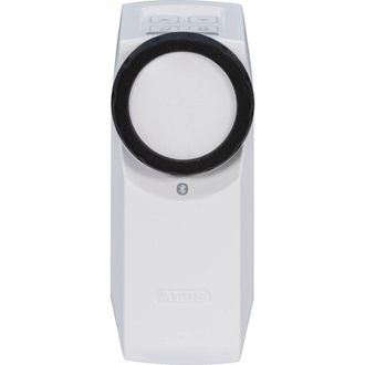 ABUS Cerradura Electr&oacute;nica Cfa3100 S App / C&oacute;digo / Escaneo De Dedos / Pulsador Blanco
