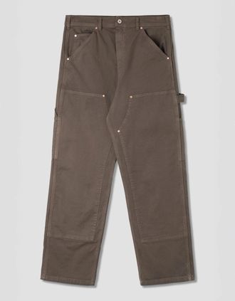 Stan Ray Womens Double Knee Pant - Brown - Size: 12