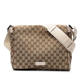 Gucci Pre-owned Gucci GG Canvas Crossbody Unisex 2BHM7442XG7H3ROX