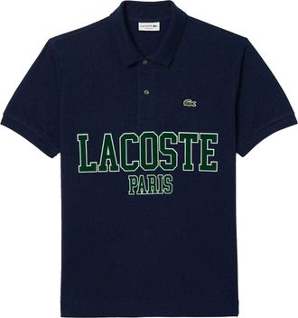 Lacoste Mens Pique Classic Polo Shirt (XL) (Blue)