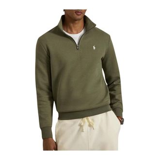Polo Ralph Lauren Felpa con zip Lshzm21 a maniche lunghe - - Sweatshirts & Hoodies - Uomo - Verde - L