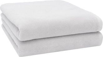 Linum Home Textiles 2-Pack Ediree Cotton Bath Towel Set in Silver at Nordstrom Rack