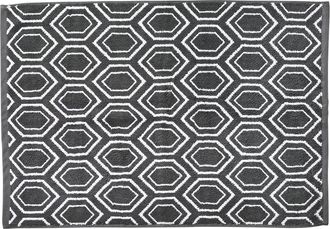 done. Badematte »DAILY SHAPES Ethno 4er-Set« Höhe 5 mm fussbodenheizungsgeeignet Badvorleger aus 100% Baumwolle, Jacquardgewebt