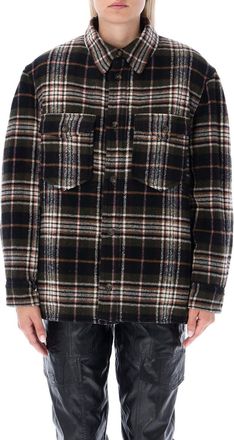 Isabel Marant Every Checked Padded Jacket