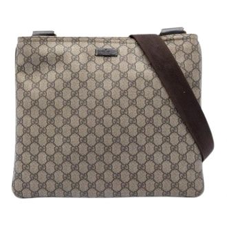 Gucci Pre-owned Cross Body Bags, unisex, Beige, Size: ONE SIZE Pre-owned Vintage Crossbody Bag