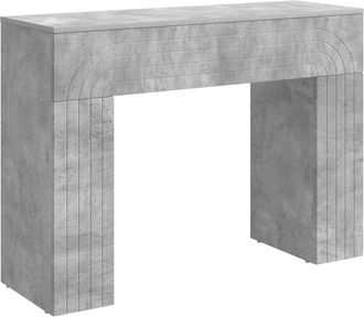 vidaXL Mesa De Centro Gris Hormig&oacute;n 102 X 35 X 75 Cm Vidaxl