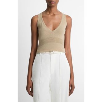 Vince Wool Blend Tank in Mojave at Nordstrom Rack, Size X-Small