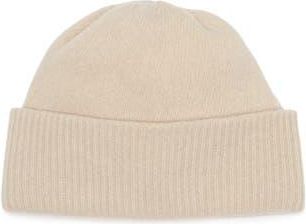 Portolano Cashmere Rib Hat in Yogi Ivory at Nordstrom Rack