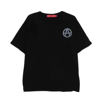 Acupuncture T-Shirts, male, Black, Size: XS Anarchy T-Shirt