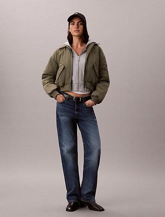 Calvin Klein Cazadora Bomber Corta Ligeramente Acolchada