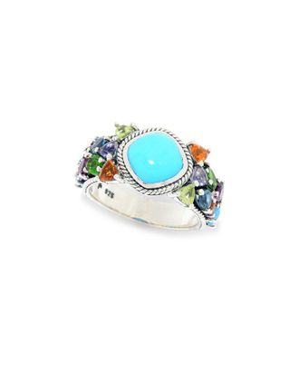 Samuel B. Silver 4.08 Ct. Tw. Multi Gemstone Ring