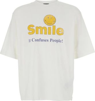 Dsquared2 Tops, Heren, Wit, L, Loose Fit