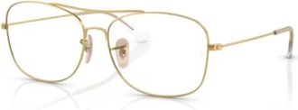 Ray-Ban Rx 6499 Optisch Montuur - unisex - Brillen - Geel - 55 MM - Accessoires