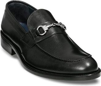 Paul Fredrick Archer Bit Loafer in Black at Nordstrom, Size 10.5