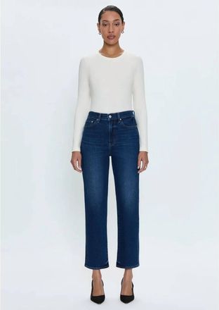 Pistola Denim Charlie High Rise Straight Jeans In Gala