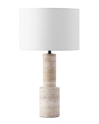 Safavieh Couture Tywin Travertine Table Lamp