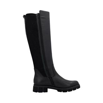 Xti Hoge laars - Dames - Schoenen - Zwart - Maat: 45 EU Zijde