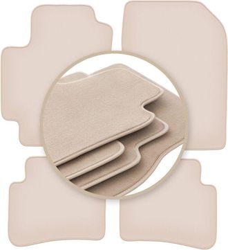 OEM Alfombrillas Premium Beige Para: Kia Rio Iv Hatchback 2017