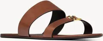 Saint Laurent SL E26 Sandals - Caramel