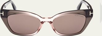 Tom Ford Juliette Acetate Cat-Eye Sunglasses