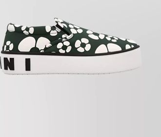 Marni canvas slip-on sneakers