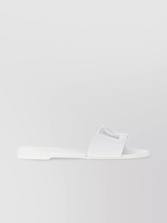 Dolce & Gabbana sunshine open toe flat sole sandals